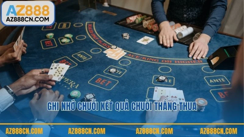 Ghi nhớ chuỗi kết quả chuỗi thắng thua
