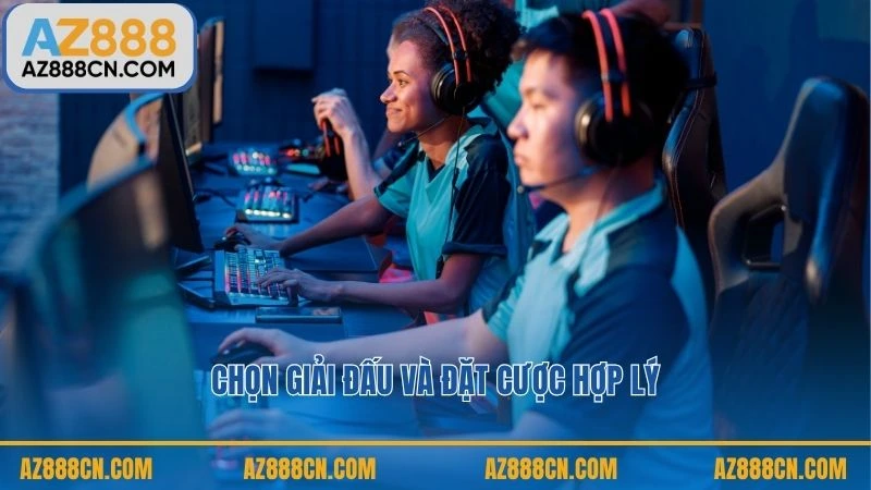 Chọn giải đấu và đặt cược hợp lý