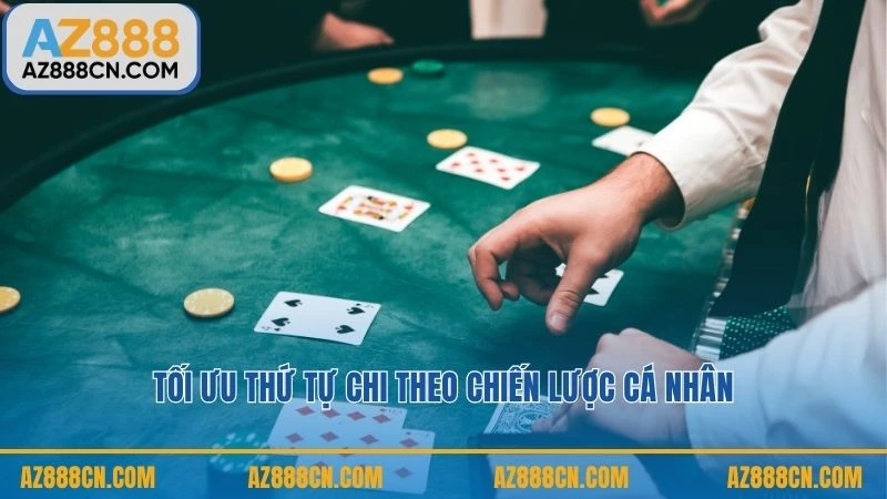 Tối ưu thứ tự chi theo chiến lược cá nhân