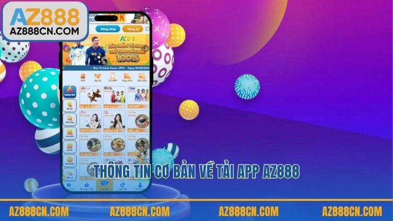 Thông tin cơ bản về tải app AZ888