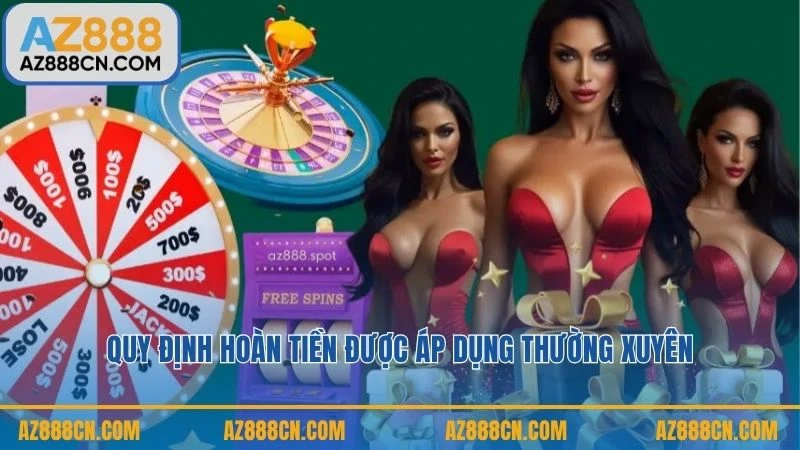 Quy định hoàn tiền được áp dụng thường xuyên
